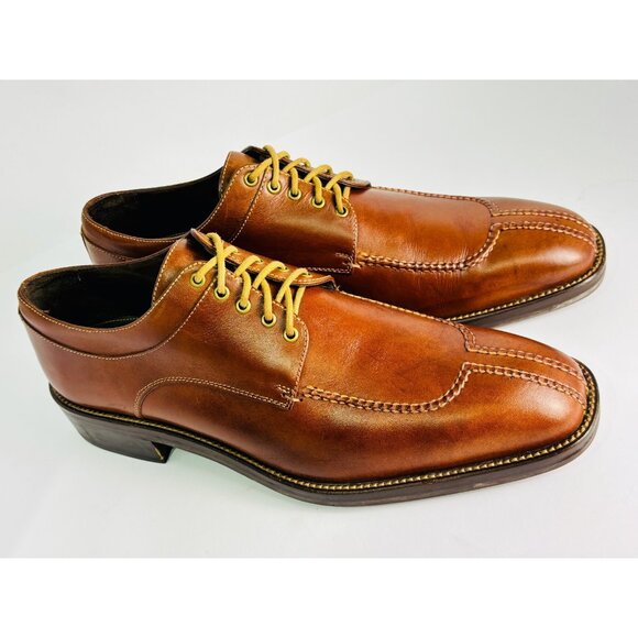 VTG Cole Haan Country Men\'s Apron-Toe Lug-Sole Oxford Shoe 07305 Leather 13 M main image 11
